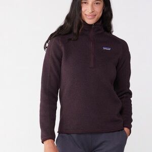Patagonia Women's Cowl Neck Sweater - Deep Plum